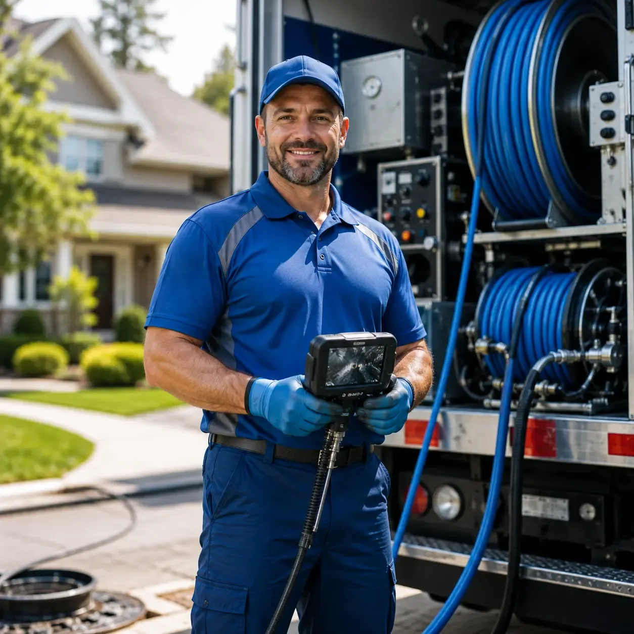 Local outdoor drain cleaning specialists in Creighton, PA